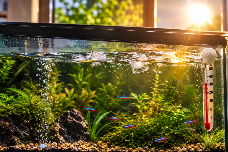 Caldo Estremo in Acquario: Come Proteggo i Miei Due Acquari Quando Fuori Si Superano i 35°C